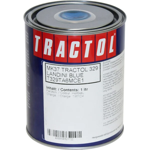 tractol paint 1l blue landini mk37 tp mk37