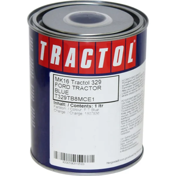 tractol paint 1l ford tractor blue mk16 tp mk16