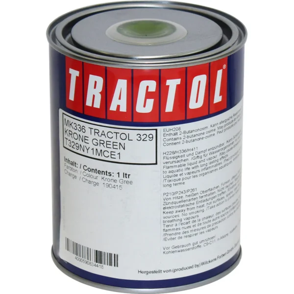 tractol paint 1l krone green mk336 tp mk336