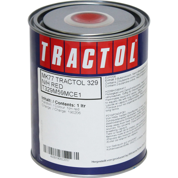 tractol paint 1l new holland red mk77 tp mk77
