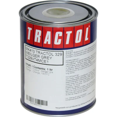 tractol paint 1l welger grey mk413 tp mk413