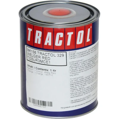 tractol paint 1l welger red mk158 tp mk158