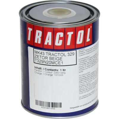 TP-MK43 2 tractol zetor beige 1l high gloss agricultural machinery paint mk43 tp mk43 1