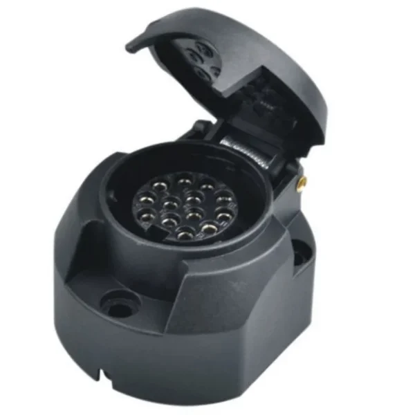 13 pin plastic socket with fog pin ca 330p 2