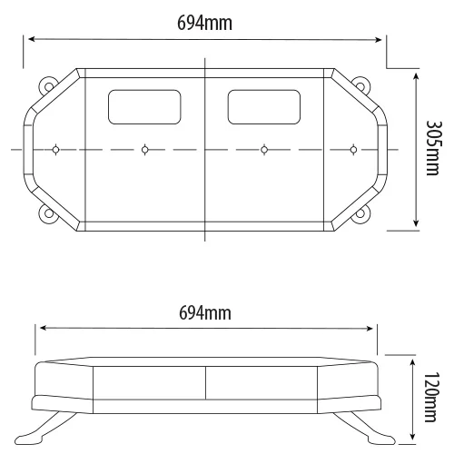 27 eclipse lightbar ca 7630 4