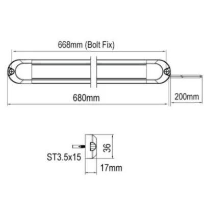 27 led interior lamp switch warm white ca 6167 ca 6167 1