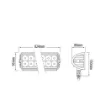 32 led adventure work lamp bar ca 6117 3