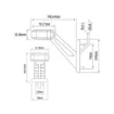 45 led rubber stalk lamp right ca 6194v 3