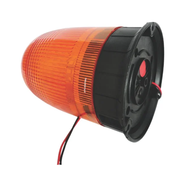 amber led 3 bolt rotating beacon ca 6055c 4