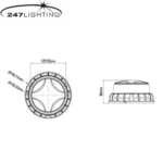 amber led magnetic sigma beacon ca 7050 1