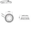 amber led magnetic sigma beacon ca 7050 3