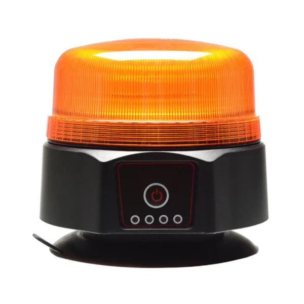 amber led rechargeable magnetic beacon ca 8190 2