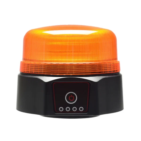 amber led rechargeable magnetic beacon ca 8190 5