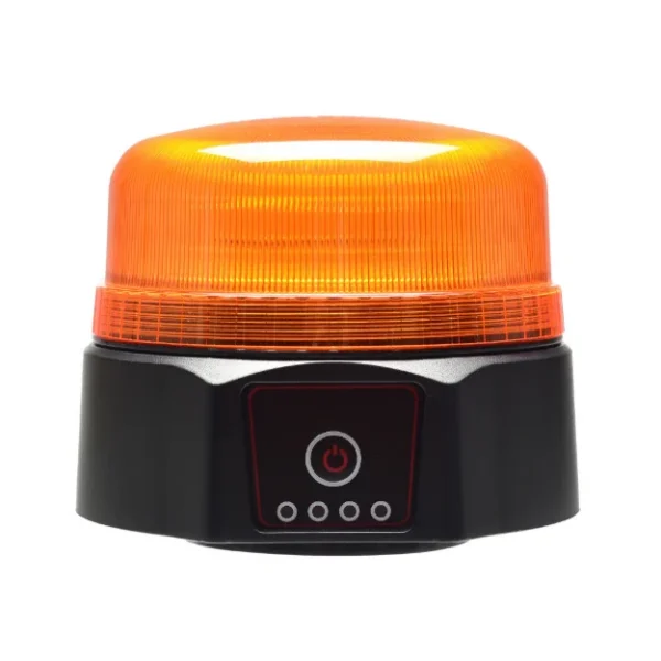 amber led rechargeable magnetic beacon ca 8190 7