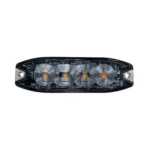 led directional warning light red reg 10 slimline ca 7183r 1