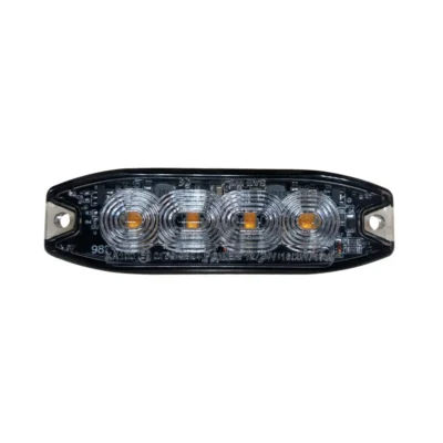 led directional warning light red reg 10 slimline ca 7183r 1