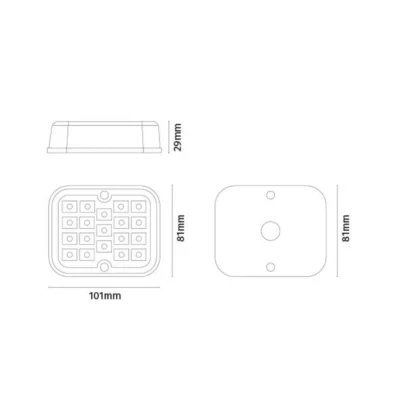 led fog lamp ca 7103 3