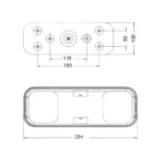 led multifunctional tail lamp ca 7099 1