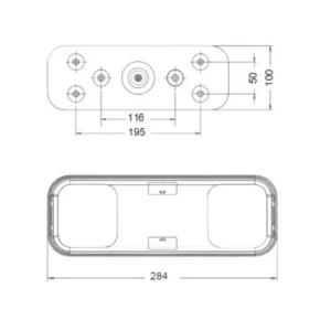 led multifunctional tail lamp ca 7099 1