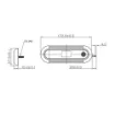 led oval interior lamp warm white ca 6153 ca 6153 4