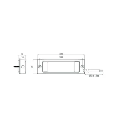 multifunctional led tail lamp ca 7092 4