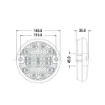 multifunctional led tail lamp no bowl ca 9009 3