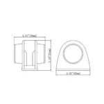 rubber side marker ca 9711 1
