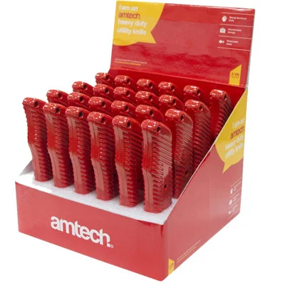24pce hd utility knife display codeams0465 2