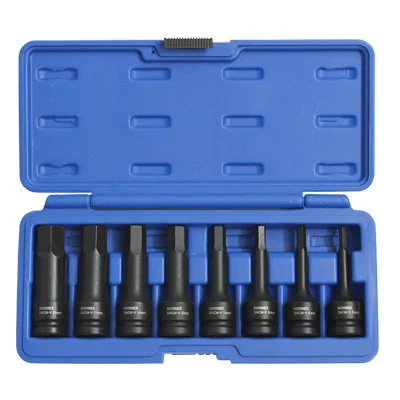 8pce 12 drive air impact hex socket set m5 m19 codepj213371
