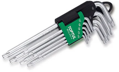9pce long tx star key set t10 t50 codeqgaal0914