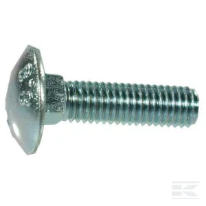 coach bolt din603 m16x80 steel 603168088