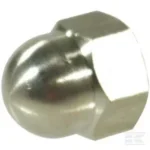 domed cap nut m6 stnls stl a2 15876rvsp025