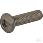 flat round hex screw m5x20 s.s iso7380520rvsp050 1