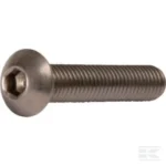 hex screw bk m8x50 s.stl .a2 iso7380850rvs
