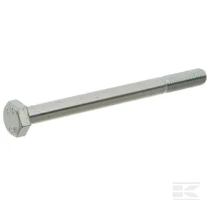 hexagon head bolt din931 m10x1 93110120