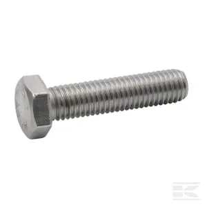 hexagon head bolt din933 m5x50 933550rvsp050