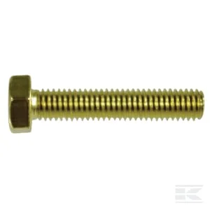 hexagon head bolt din933 m6x25 933625ms