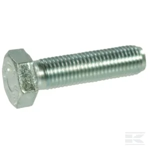 hexagon head bolt din961 m10x1 9611012525