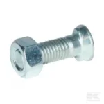 plough bolt m10x30 oval 2 nib 1030cop025