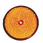 reflector round 61mm orange s.8889
