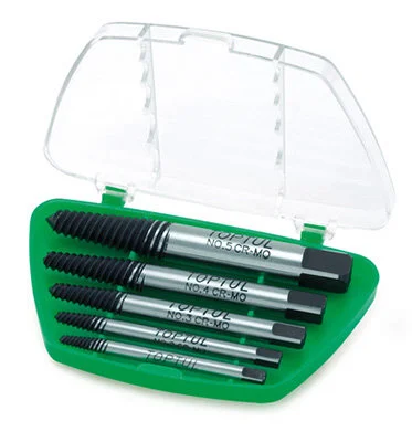 toptul 5pcs screw extractor set codeqjgaw0501