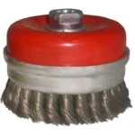 vires cup wire brush m14 65mm knotted codevrc065k