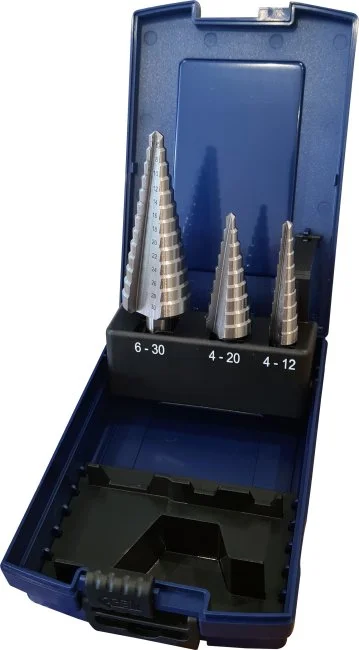 vires hss step drill set codevrstep3s