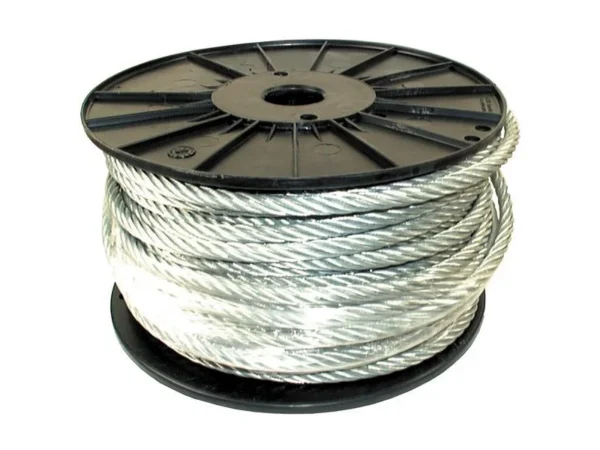 wire rope 2mmx200m steel galv. s.14925