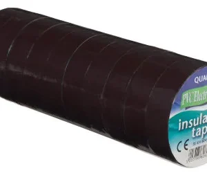 Vires Elec PVC Tape Black 19mm x 20M - Image 1